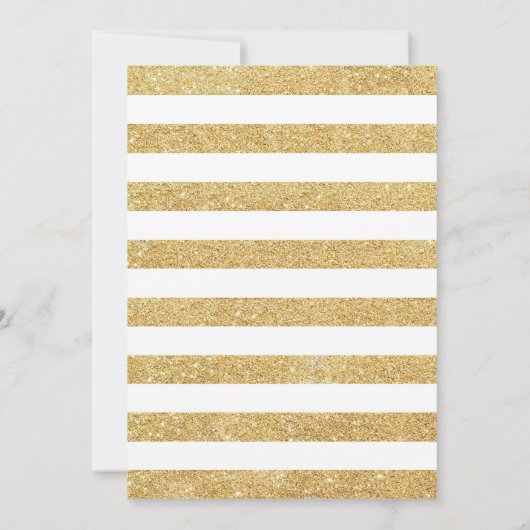 Verrassing 20e verjaardag - Goud Wit Roze Kaart (Achterkant)