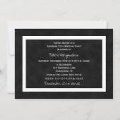 Verrassing 70e Verjaardag Feest Uitnodiging Chalkb (Achterkant)