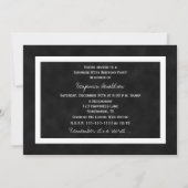 Verrassing 80e Verjaardag Feest Uitnodiging Chalkb (Achterkant)