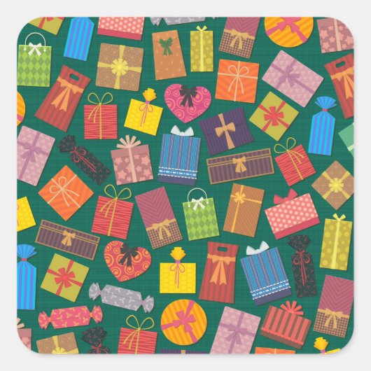 verrassing cadeaus stickers (Voorkant)