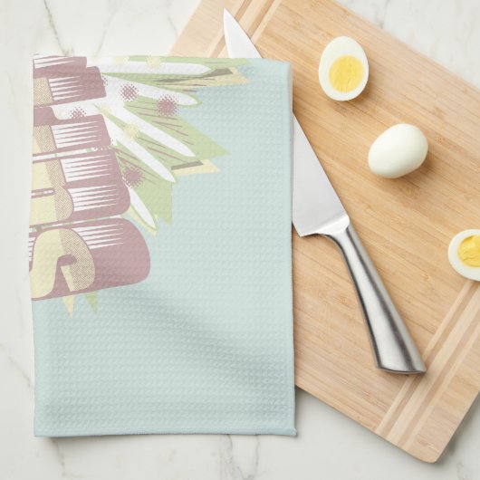 Verrassing onomatopee explosie theedoek (Quarter Fold)