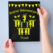 Verrassing Pensioenpartijen Flyer (Hand)