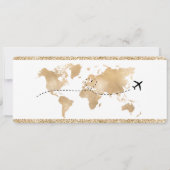 Verrassing Verjaardag Boarding Pass Trip Ticket Gr Kaart (Achterkant)