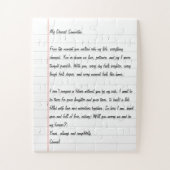 verrassingsaanzoek legpuzzel (Verticaal)