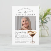 VERRASSINGSFEEST Een klein beetje oudere Martini 5 Kaart (Staand voorkant)