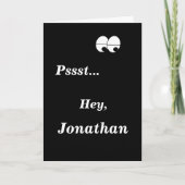 Verrassingsfeest Grappige verjaardagsgroet Kaart (Voorkant)