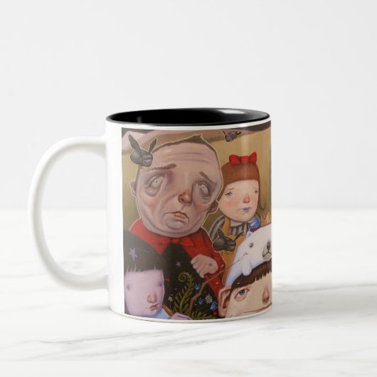 Verrassingsgast Tweekleurige Koffiemok (Links)