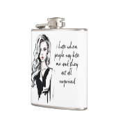 Verrast bijt me heupfles (Links)