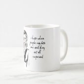 Verrast bijt me koffiemok (Voorkant rechts)