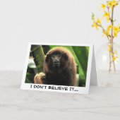 VERRASTE AAP KAART (Gele Bloem)