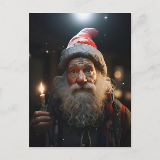 Verraste Kerstmis Gnome Feestdagenkaart (Voorkant)