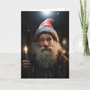 Verraste Kerstmis Gnome Kaart