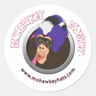 Verraste Mohawkey Monkey sticker