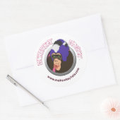 Verraste Mohawkey Monkey sticker (Envelop)