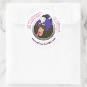 Verraste Mohawkey Monkey sticker (Tas)