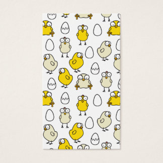 Verraste paaskippen visitekaartje