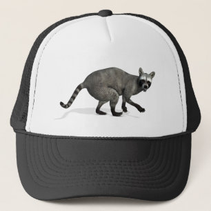 Verraste Wasbeer Trucker Pet