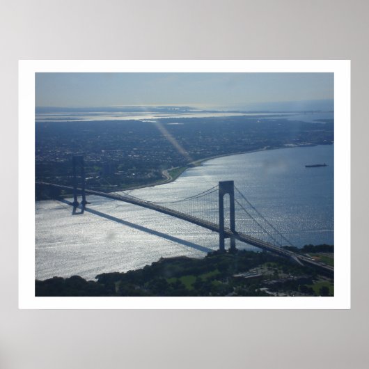 Verrazano Narrows Bridge Poster (Voorkant)