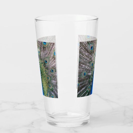 Verre 002 - Paon (Gauche)