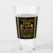 Verre 100 Ans De Hockey À Boston (Devant)