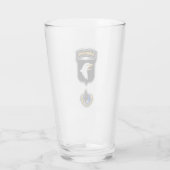 Verre 101e division aéroportée Patch encadré sur mesure (Dos)