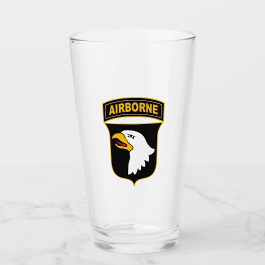 Verre 101e division aéroportée Vétéran militaire (Devant)