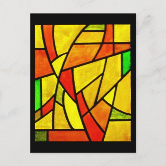 Verre-10 avec carte postale (Devant)