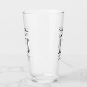 Verre 10e anniversaire Mariage d'argent métallique (Gauche)