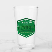 Verre 16 oz Membre de l'Association américaine CPTED en  (Devant)