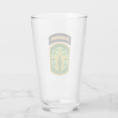 Verre 16e brigade de police militaire - Brevet aéroporté (Dos)