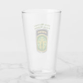 Verre 16e brigade de police militaire - Customisée aérop (Dos)