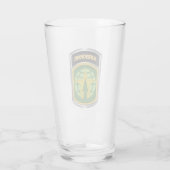 Verre 16e Police militaire BDE Patchs Customisé aéroport (Dos)