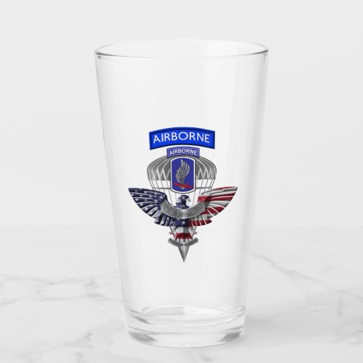 Verre 173e aigle de la brigade aéroportée (Devant)