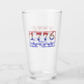 Verre 1776 Indépendance (Dos)