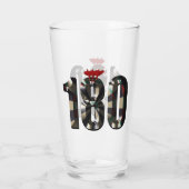 Verre "180 en 3D : la dimension Ultimate Darts" (Dos)