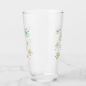 Verre 1950s Atomic Fireworks Starbursts Mid Century (Gauche)