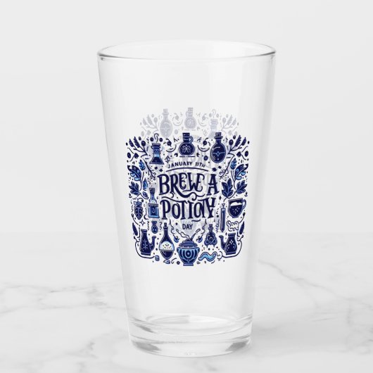 Verre 19 janvier - Fête de la potion (Devant)