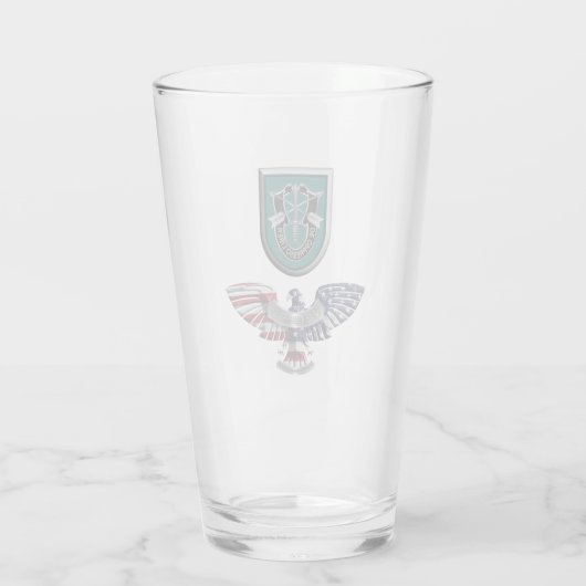 Verre 19e Ancien combattant du Groupe des forces spécial (Dos)