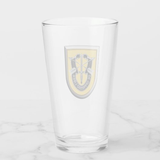 Verre 1er Groupe des forces spéciales (aéroporté) (Dos)