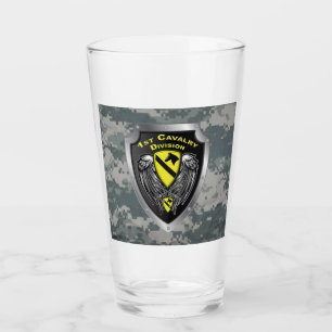 Verre 1ère CAV - 1ère division de cavalerie