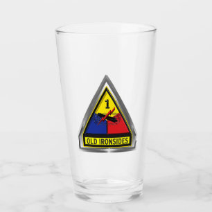 Verre 1ère division blindée "Vieux côtés"