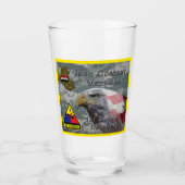 Verre 1re Division blindée Irak Vétéran de combat (Devant)