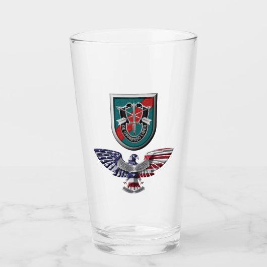 Verre 20e Ancien aigle du Groupe des forces spéciales (a (Devant)