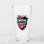 Verre 20e brigade d'ingénieurs - conception de boucliers (Devant)