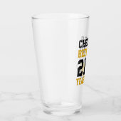 Verre 21e anniversaire Cheers & Bières à 21 ans (Droite)