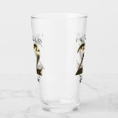 Verre 22e anniversaire d'or métallique (Gauche)