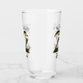 Verre 22e anniversaire d'or métallique (Droite)