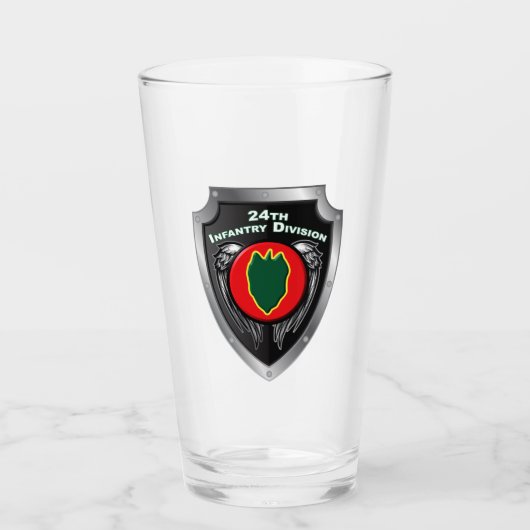 Verre 24e division d'infanterie (Devant)