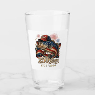 Verre 250 Amérique 1776 2026 Pêche à la basse USA Drapea