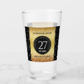 Verre 27e anniversaire du Mariage de musique (Dos)